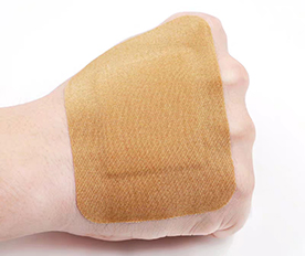 創可貼：密度均勻，吸水效果好，符合ROHS環保標準