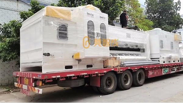 喜訊！3.6米針刺棉產線到廠-莞智成