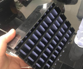 冷風機吸水棉剖面圖