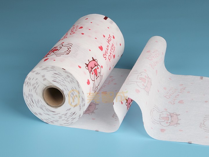 眼罩印花水刺無紡布 眼罩印花水刺無紡布